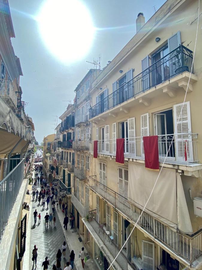 Апартаменты Casa Chalichiopoulo, Corfu Town Экстерьер фото